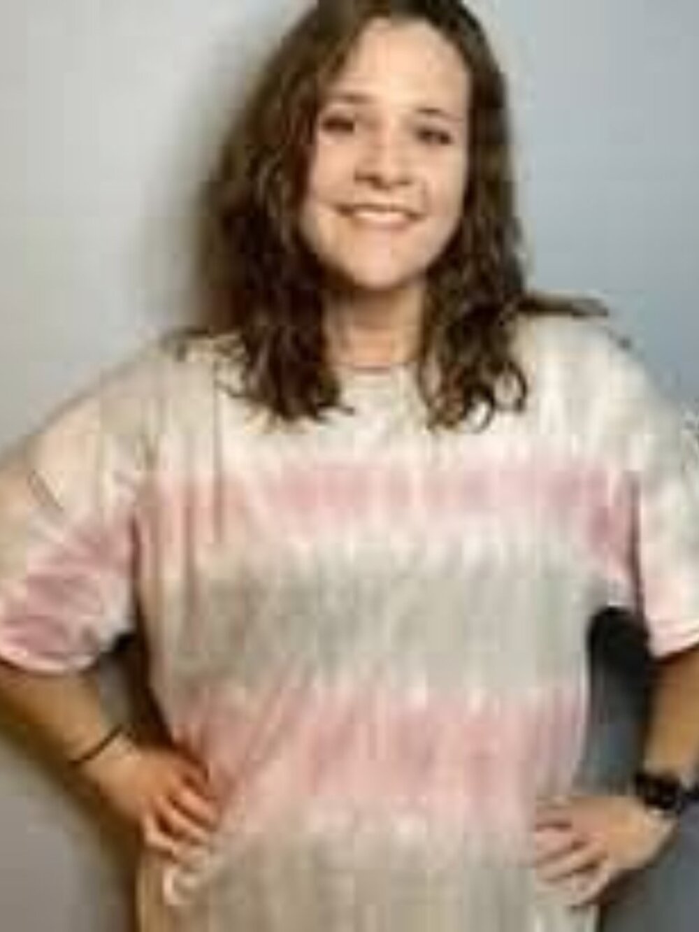 Plus Size Tie Dye Top